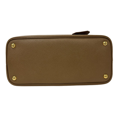 PRADA プラダ トートバッグ ブラウン 1BG887 レザー レディース 【中古】