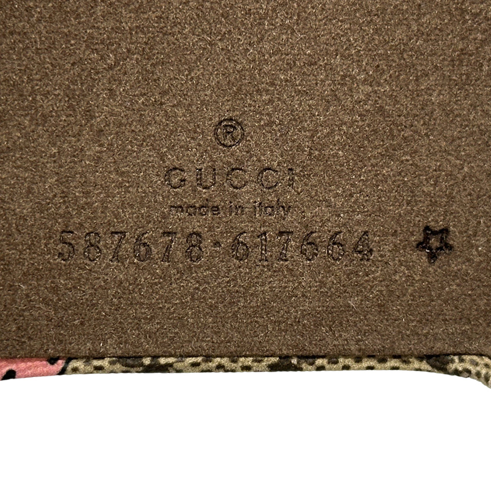 GUCCI グッチ iPhoneX/XS対応 携帯ケース GGスプリーム ブラウン マルチカラー 587678 PVC レディース 【中古】