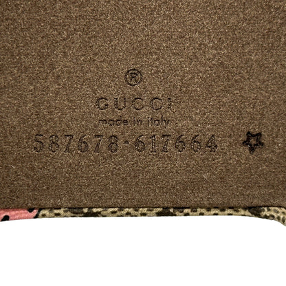 GUCCI グッチ iPhoneX/XS対応 携帯ケース GGスプリーム ブラウン マルチカラー 587678 PVC レディース 【中古】
