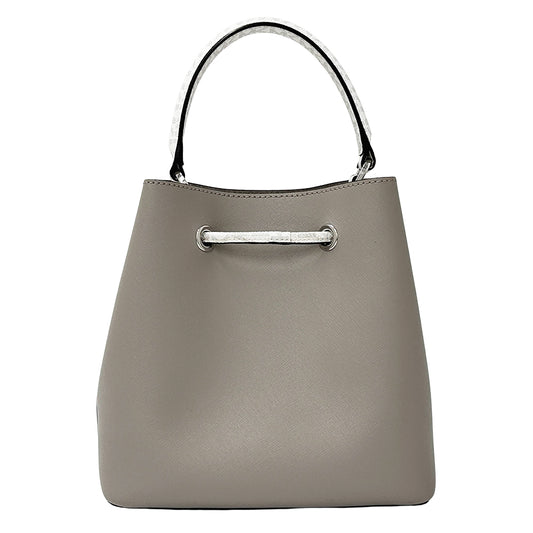 Michael Kors マイケル・コース 2wayバッグ グレー ホワイト レザー レディース 【中古】