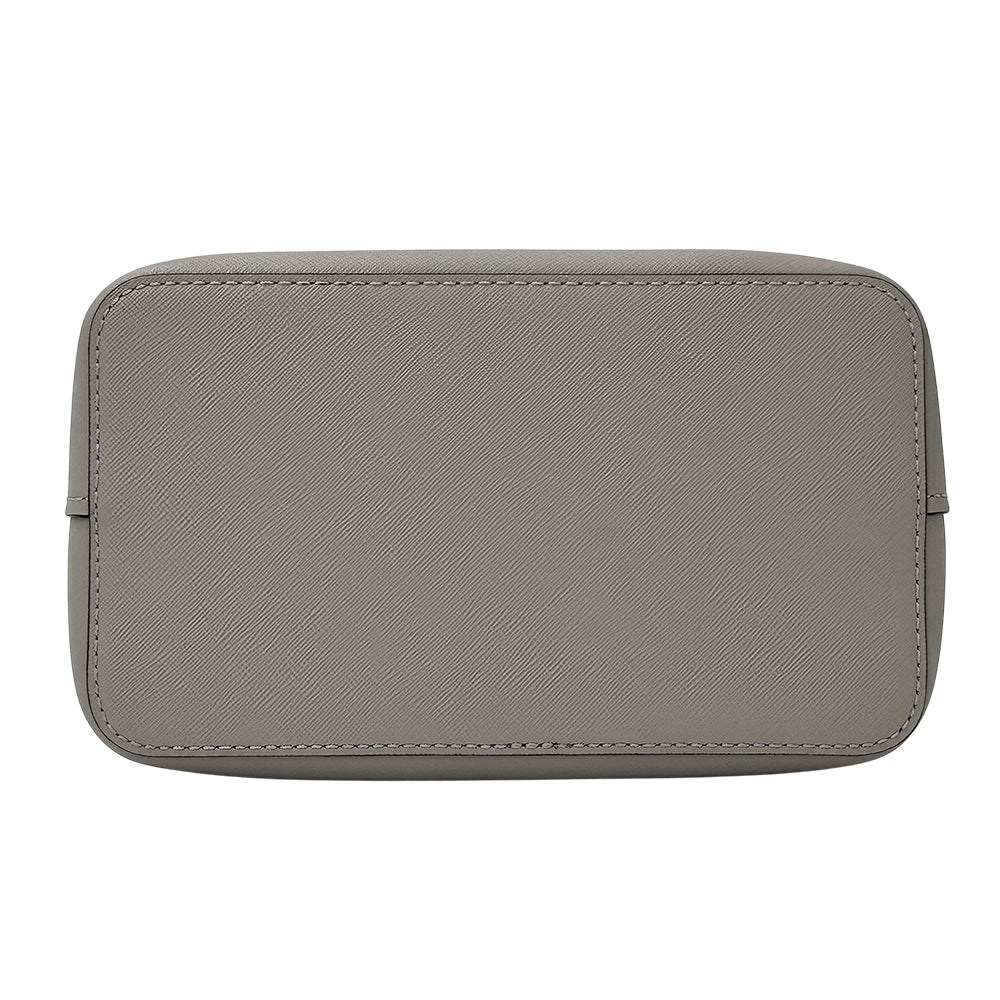 Michael Kors マイケル・コース 2wayバッグ グレー ホワイト レザー レディース 【中古】