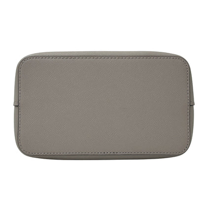 Michael Kors マイケル・コース 2wayバッグ グレー ホワイト レザー レディース 【中古】