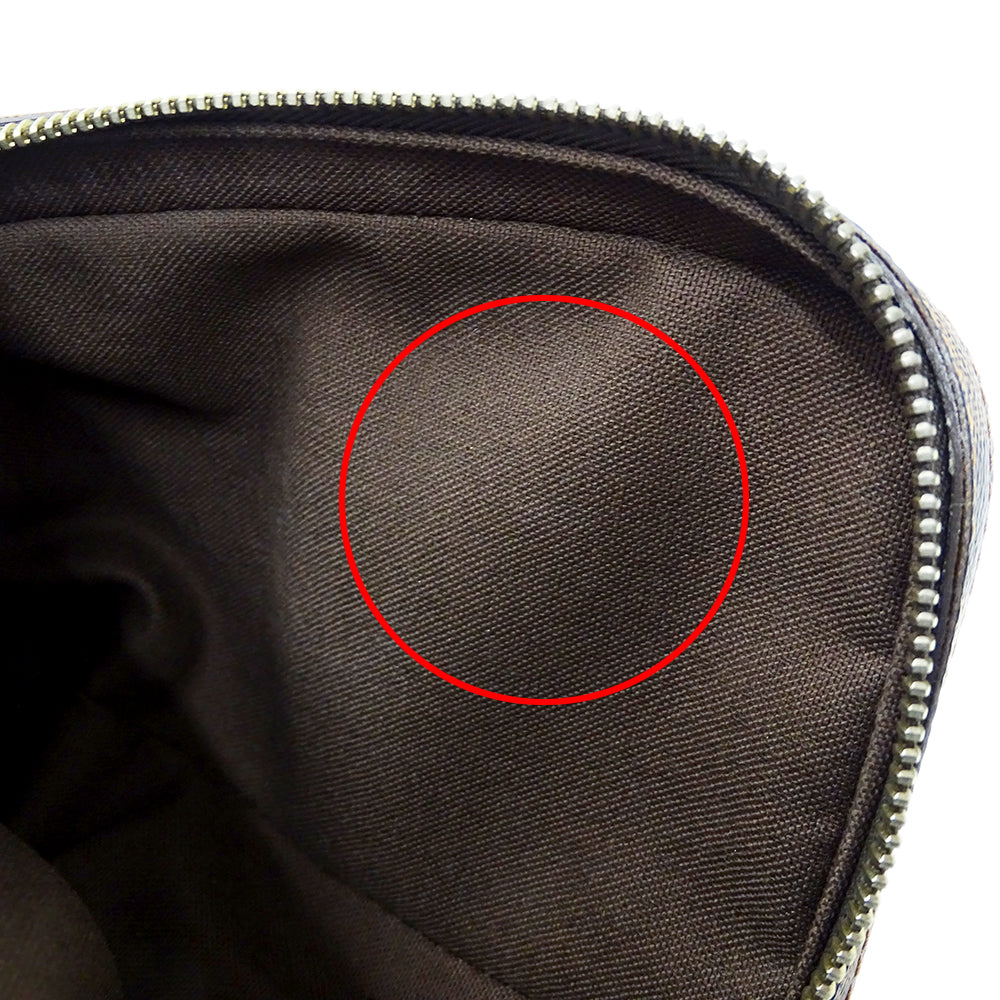 LOUIS VUITTON ルイ・ヴィトン ジェロニモス ボディ・ウエストバッグ ダミエ ダミエエベヌ N51994 ダミエキャンバス メンズ 【中古】