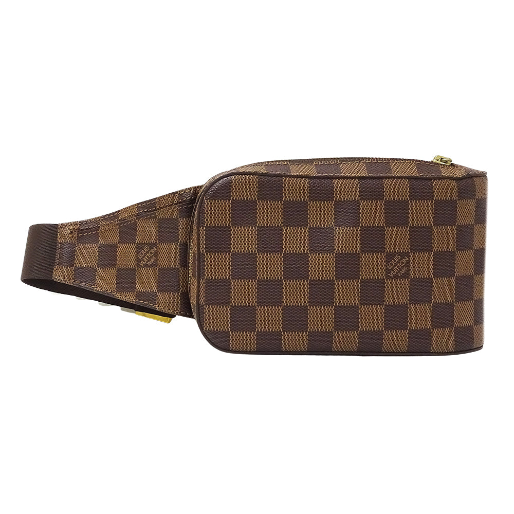 LOUIS VUITTON ルイ・ヴィトン ジェロニモス ボディ・ウエストバッグ ダミエ ダミエエベヌ N51994 ダミエキャンバス メンズ 【中古】