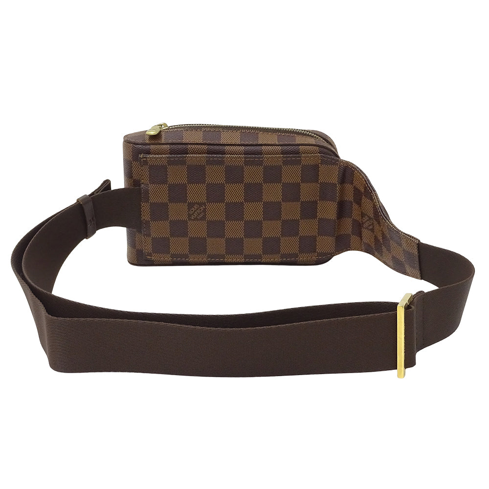 LOUIS VUITTON ルイ・ヴィトン ジェロニモス ボディ・ウエストバッグ ダミエ ダミエエベヌ N51994 ダミエキャンバス メンズ 【中古】