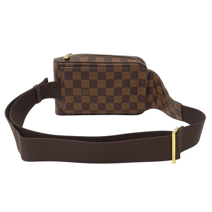 LOUIS VUITTON ルイ・ヴィトン ジェロニモス ボディ・ウエストバッグ ダミエ ダミエエベヌ N51994 ダミエキャンバス メンズ 【中古】