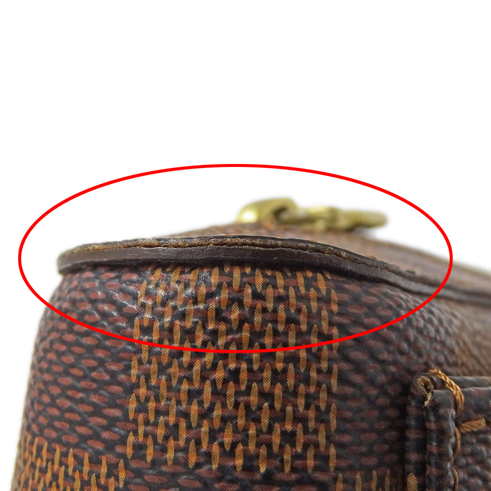 LOUIS VUITTON ルイ・ヴィトン ジェロニモス ボディ・ウエストバッグ ダミエ ダミエエベヌ N51994 ダミエキャンバス メンズ 【中古】