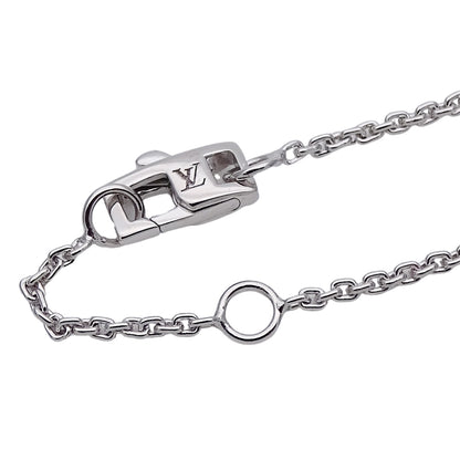 LOUIS VUITTON ルイ・ヴィトン パンダンティフ サンブロッサムBB ネックレス 750WG ホワイトゴールド ダイヤモンド レディース Q93595 磨き済み 【中古】