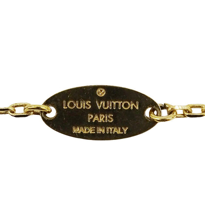 LOUIS VUITTON ルイ・ヴィトン LV&V ハートネックレス ネックレス GP ゴールド レディース M61136 【中古】