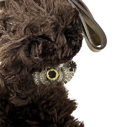 GUCCI グッチ GGプラス グッチョリ スタンダードプードル キーホルダー ブラウン レディース メンズ 【中古】