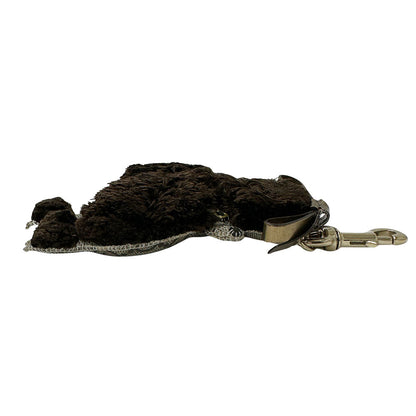 GUCCI グッチ GGプラス グッチョリ スタンダードプードル キーホルダー ブラウン レディース メンズ 【中古】