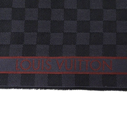 LOUIS VUITTON ルイ・ヴィトン ダミエ エシャルプ メサジェ マフラー・ストール アントラシット M70339 ウール メンズ 【中古】