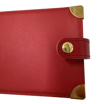 LOUIS VUITTON ルイ・ヴィトン スハリ メモ帳カバー 手帳カバー ジェラニウム レザー レディース メンズ 【中古】