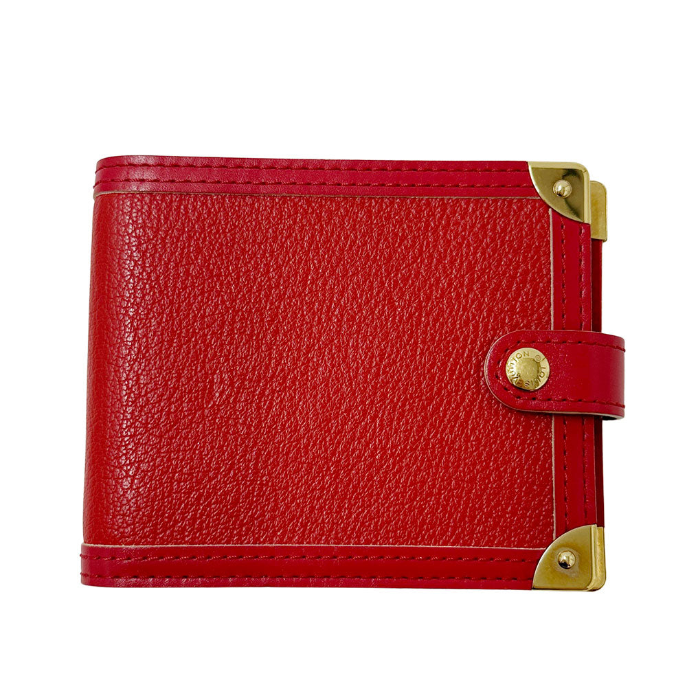 LOUIS VUITTON ルイ・ヴィトン スハリ メモ帳カバー 手帳カバー ジェラニウム レザー レディース メンズ 【中古】