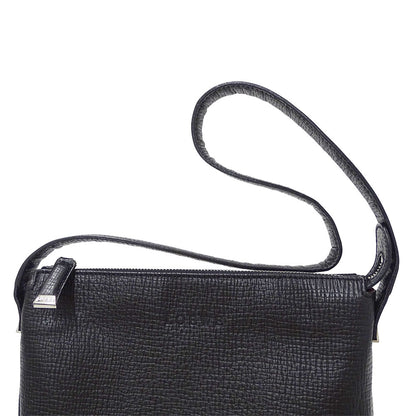 LOEWE ロエベ ショルダーバッグ ブラック レザー レディース 【中古】