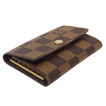 LOUIS VUITTON ルイ・ヴィトン ミュルティクレ 6 キーケース ダミエ ダミエエベヌ N62630 ダミエキャンバス レディース メンズ 【中古】