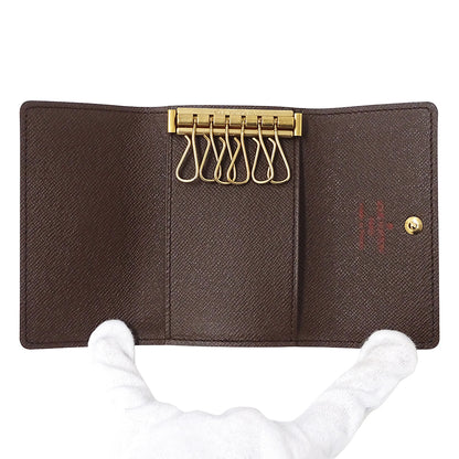 LOUIS VUITTON ルイ・ヴィトン ミュルティクレ 6 キーケース ダミエ ダミエエベヌ N62630 ダミエキャンバス レディース メンズ 【中古】