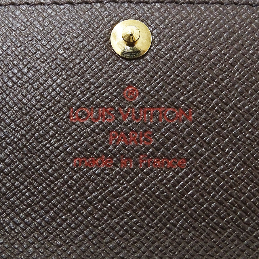 LOUIS VUITTON ルイ・ヴィトン ミュルティクレ 6 キーケース ダミエ ダミエエベヌ N62630 ダミエキャンバス レディース メンズ 【中古】
