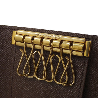LOUIS VUITTON ルイ・ヴィトン ミュルティクレ 6 キーケース ダミエ ダミエエベヌ N62630 ダミエキャンバス レディース メンズ 【中古】