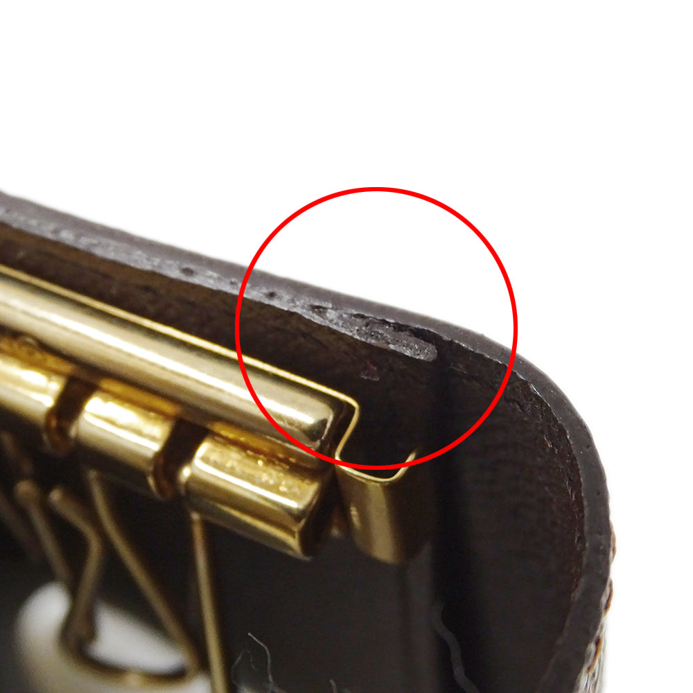 LOUIS VUITTON ルイ・ヴィトン ミュルティクレ 6 キーケース ダミエ ダミエエベヌ N62630 ダミエキャンバス レディース メンズ 【中古】