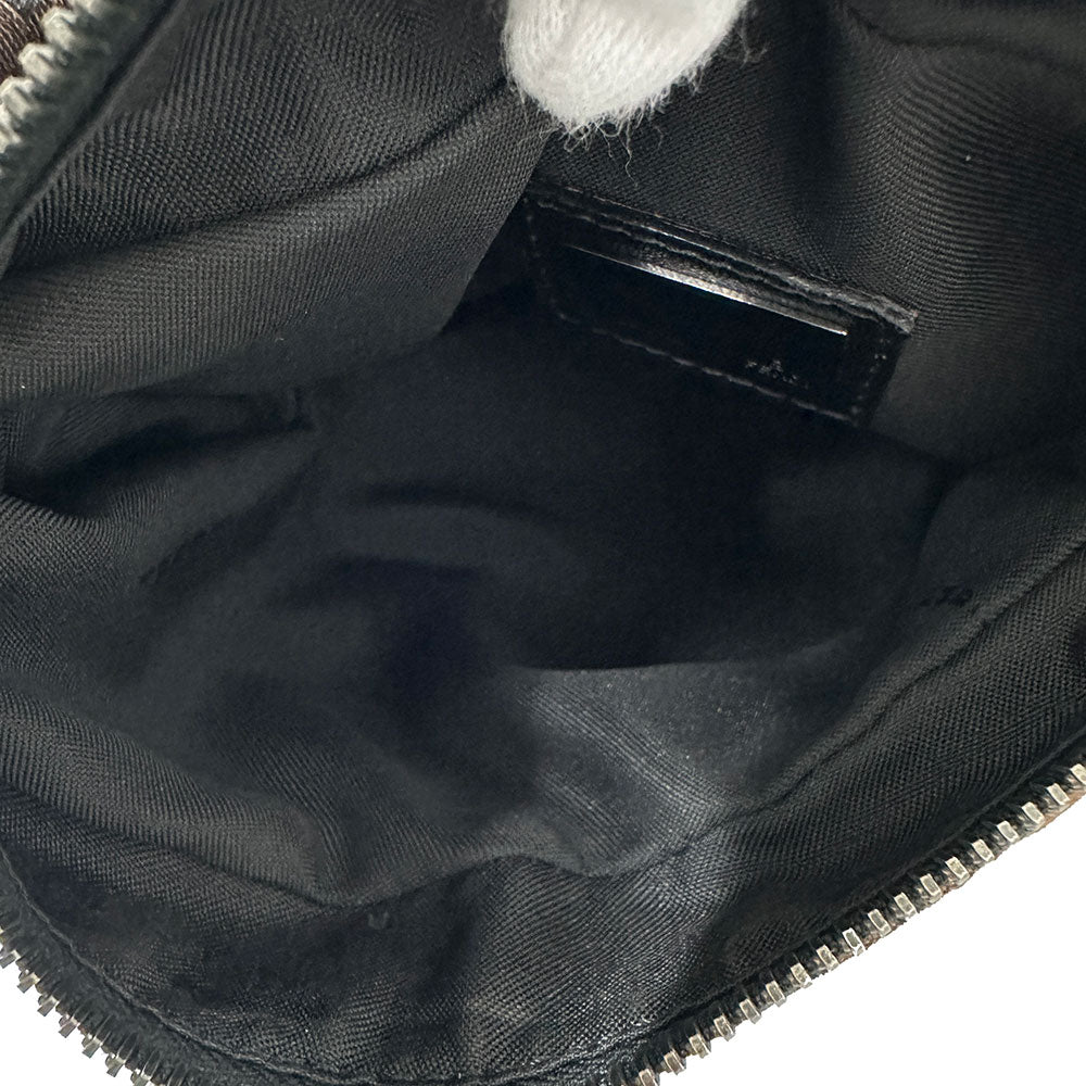 FENDI フェンディ ハンドバッグ ズッキーノ ワンショルダー ブラウン レディース 【中古】