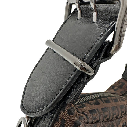 FENDI フェンディ ハンドバッグ ズッキーノ ワンショルダー ブラウン レディース 【中古】