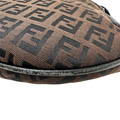 FENDI フェンディ ハンドバッグ ズッキーノ ワンショルダー ブラウン レディース 【中古】