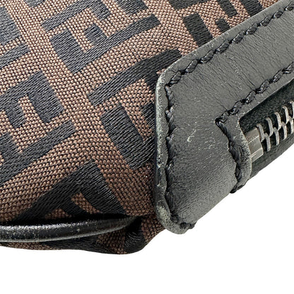 FENDI フェンディ ハンドバッグ ズッキーノ ワンショルダー ブラウン レディース 【中古】