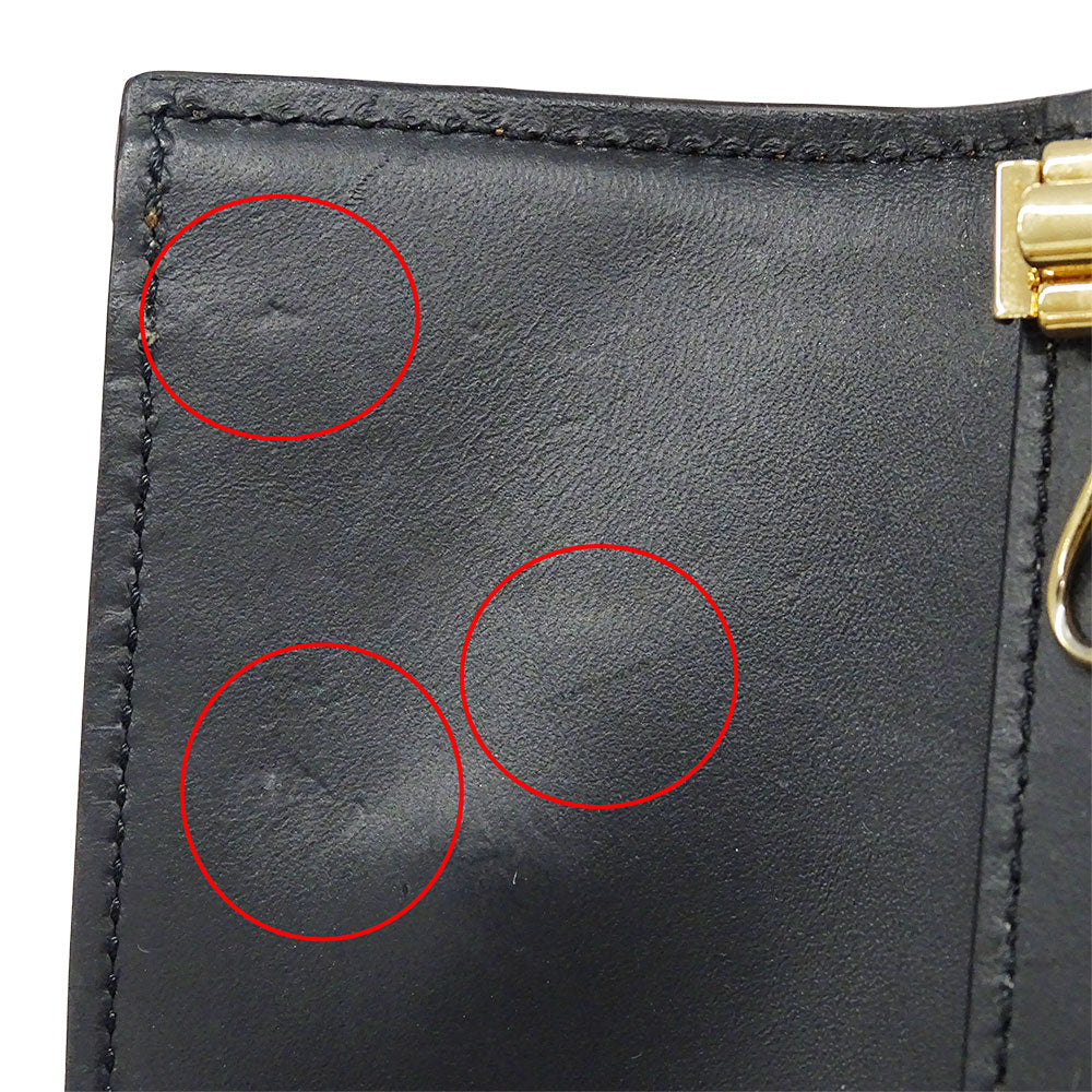 LOUIS VUITTON ルイ・ヴィトン キーケース ミュルティクレ6 キーケース モノグラムリバース ブラウン M13295 レディース 【中古】