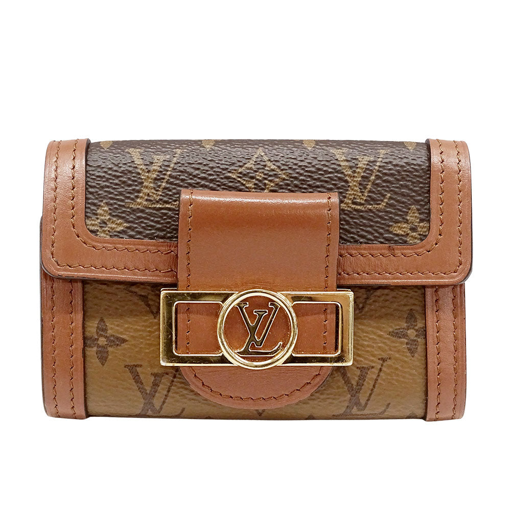 LOUIS VUITTON ルイ・ヴィトン キーケース ミュルティクレ6 キーケース モノグラムリバース ブラウン M13295 レディース 【中古】