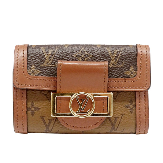 LOUIS VUITTON ルイ・ヴィトン キーケース ミュルティクレ6 キーケース モノグラムリバース ブラウン M13295 レディース 【中古】