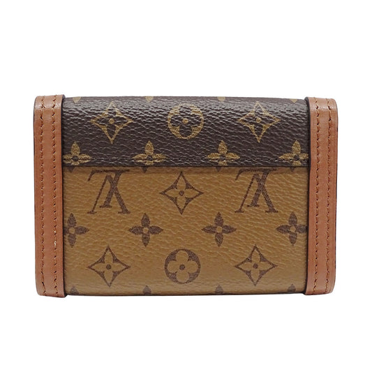LOUIS VUITTON ルイ・ヴィトン キーケース ミュルティクレ6 キーケース モノグラムリバース ブラウン M13295 レディース 【中古】