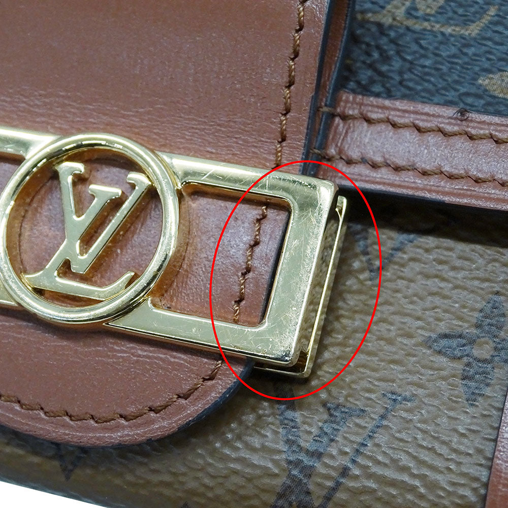 LOUIS VUITTON ルイ・ヴィトン キーケース ミュルティクレ6 キーケース モノグラムリバース ブラウン M13295 レディース 【中古】