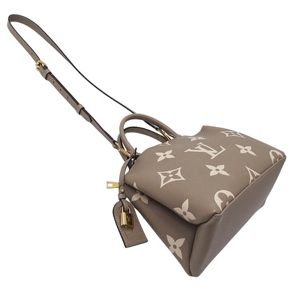 LOUIS VUITTON ルイ・ヴィトン プティ パレ PM 2wayバッグ バイカラー モノグラム アンプラント トゥルトレール クレーム M58914 モノグラムアンプラント レディース 【中古】