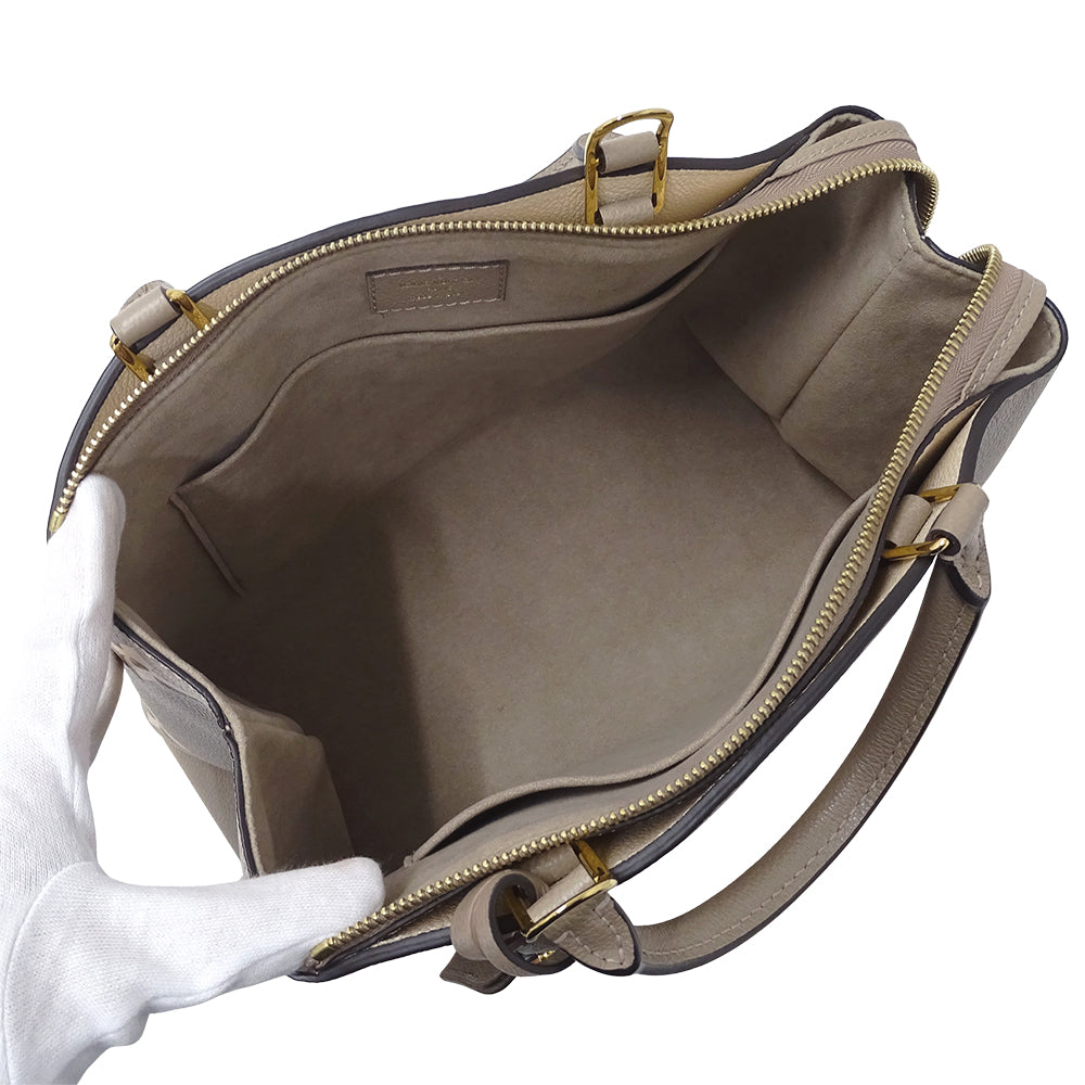 LOUIS VUITTON ルイ・ヴィトン プティ パレ PM 2wayバッグ バイカラー モノグラム アンプラント トゥルトレール クレーム M58914 モノグラムアンプラント レディース 【中古】