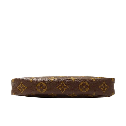 LOUIS VUITTON ルイ・ヴィトン ポシェット・アクセソワール ポーチ モノグラムパンダ ブラウン M51981 モノグラムキャンバス レディース 【中古】