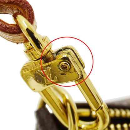 LOUIS VUITTON ルイ・ヴィトン ポシェット・アクセソワール ポーチ モノグラムパンダ ブラウン M51981 モノグラムキャンバス レディース 【中古】
