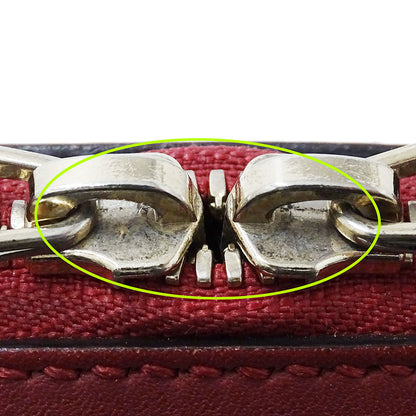 GUCCI グッチ 2wayバッグ マイクロシマ レッド 449654 シマレザー レディース 【中古】