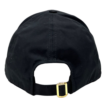 CELINE セリーヌ キャップ トリオンフ ブラック キャンバス レディース メンズ 【中古】