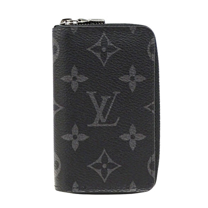 LOUIS VUITTON ルイ・ヴィトン ジッピー・コインパース ヴェルティカル コインケース モノグラムエクリプス ブラック M81662 モノグラムエクリプス メンズ 【中古】