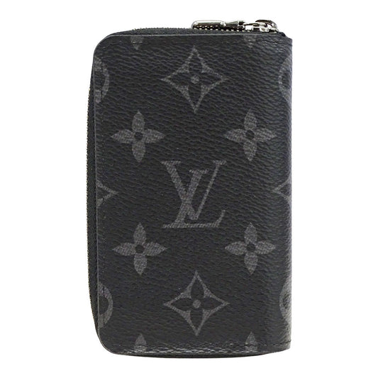 LOUIS VUITTON ルイ・ヴィトン ジッピー・コインパース ヴェルティカル コインケース モノグラムエクリプス ブラック M81662 モノグラムエクリプス メンズ 【中古】