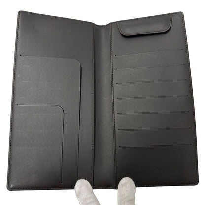 LOUIS VUITTON ルイ・ヴィトン ポルトフォイユ・ドゥーブル 長財布 グラセ M66480 レザー メンズ 【中古】