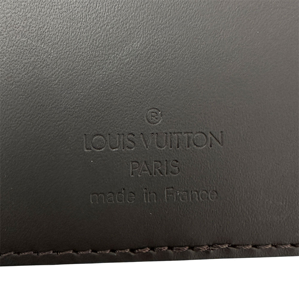 LOUIS VUITTON ルイ・ヴィトン ポルトフォイユ・ドゥーブル 長財布 グラセ M66480 レザー メンズ 【中古】