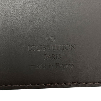 LOUIS VUITTON ルイ・ヴィトン ポルトフォイユ・ドゥーブル 長財布 グラセ M66480 レザー メンズ 【中古】