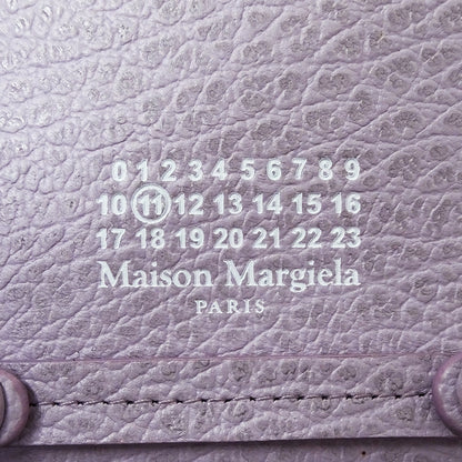 Maison Margiela メゾン マルジェラ コインケース 4ステッチ ライトパープル SA3UI0009 レザー レディース 【中古】