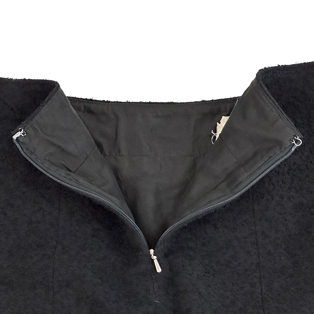 CHANEL シャネル ミニスカート ブラック ツイード レディース 【中古】