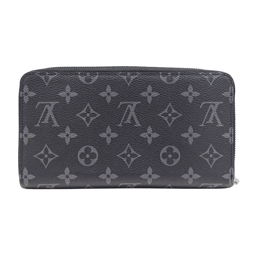 LOUIS VUITTON ルイ・ヴィトン ジッピー･オーガナイザー NM 長財布 エクリプス ブラック M82081 モノグラムエクリプス メンズ 【中古】