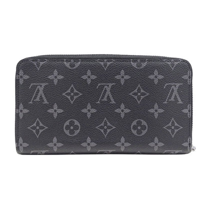 LOUIS VUITTON ルイ・ヴィトン ジッピー･オーガナイザー NM 長財布 エクリプス ブラック M82081 モノグラムエクリプス メンズ 【中古】