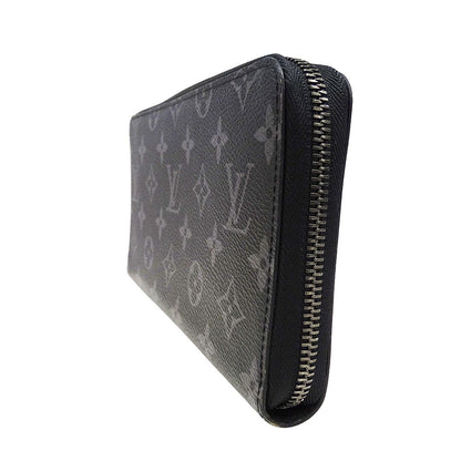 LOUIS VUITTON ルイ・ヴィトン ジッピー･オーガナイザー NM 長財布 エクリプス ブラック M82081 モノグラムエクリプス メンズ 【中古】