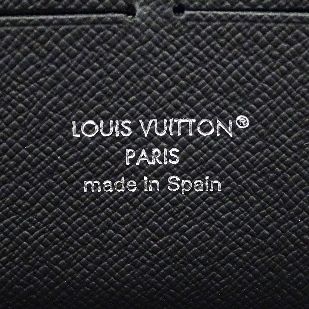 LOUIS VUITTON ルイ・ヴィトン ジッピー･オーガナイザー NM 長財布 エクリプス ブラック M82081 モノグラムエクリプス メンズ 【中古】